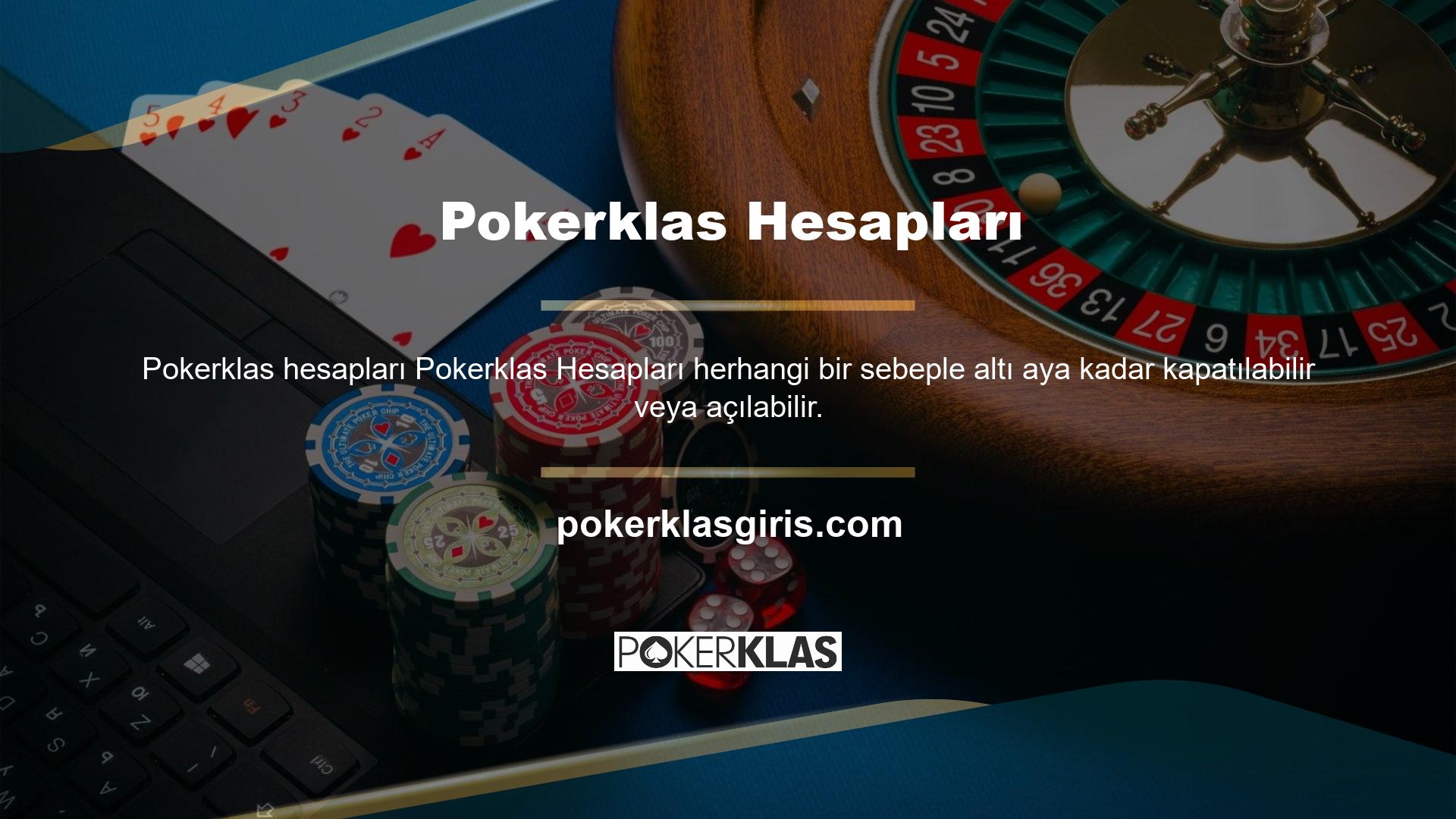 Pokerklas hizmet haber bültenleri nadirdir ve yalnızca size hizmetle ilgili duyuruların gönderilmesi gerektiğinde kullanılır