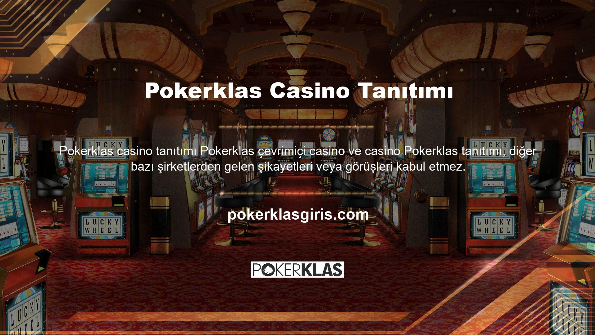 Bu yasadışı casinoyla ilgilenen bir şirket